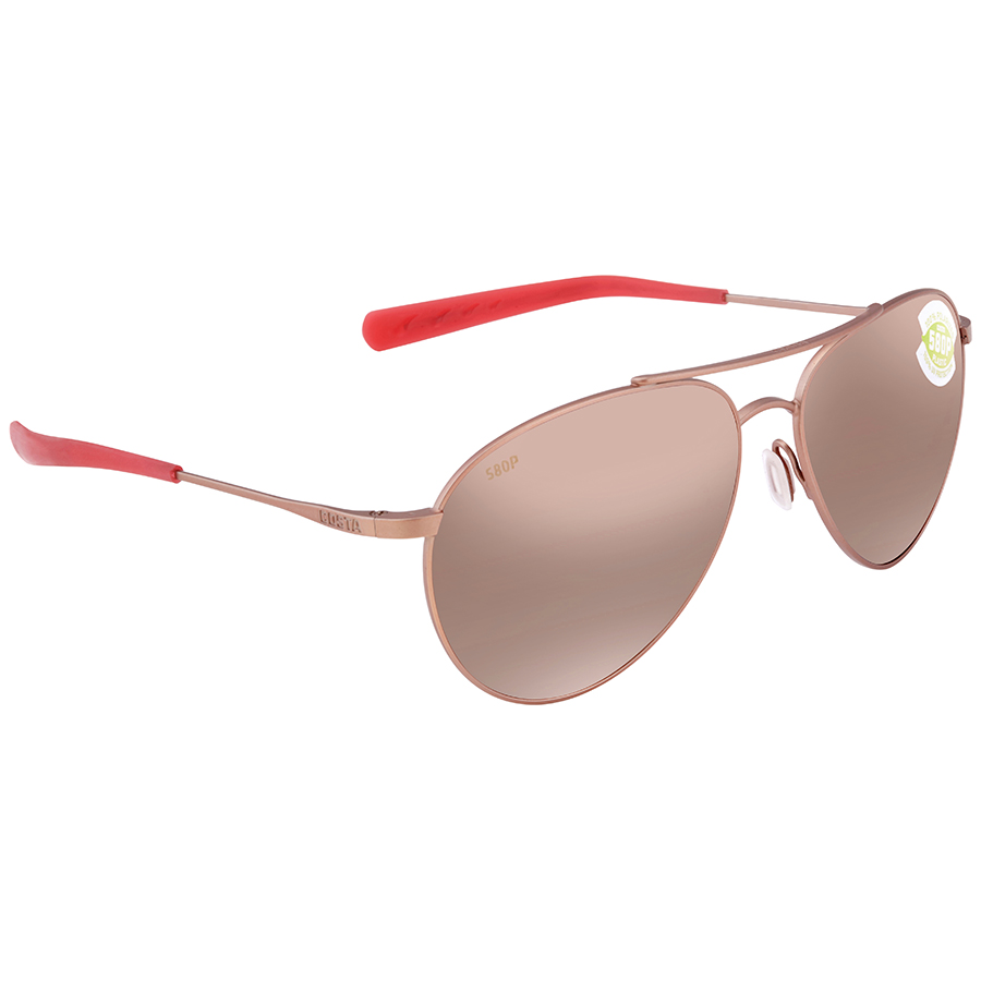 costa del mar piper copper silver mirror polarized polycarbonate ladies sunglasses pip 184 oscp 58 costa del mar piper copper silver mirror polarized polycarbonate ladies sunglasses pip 184 oscp 58
