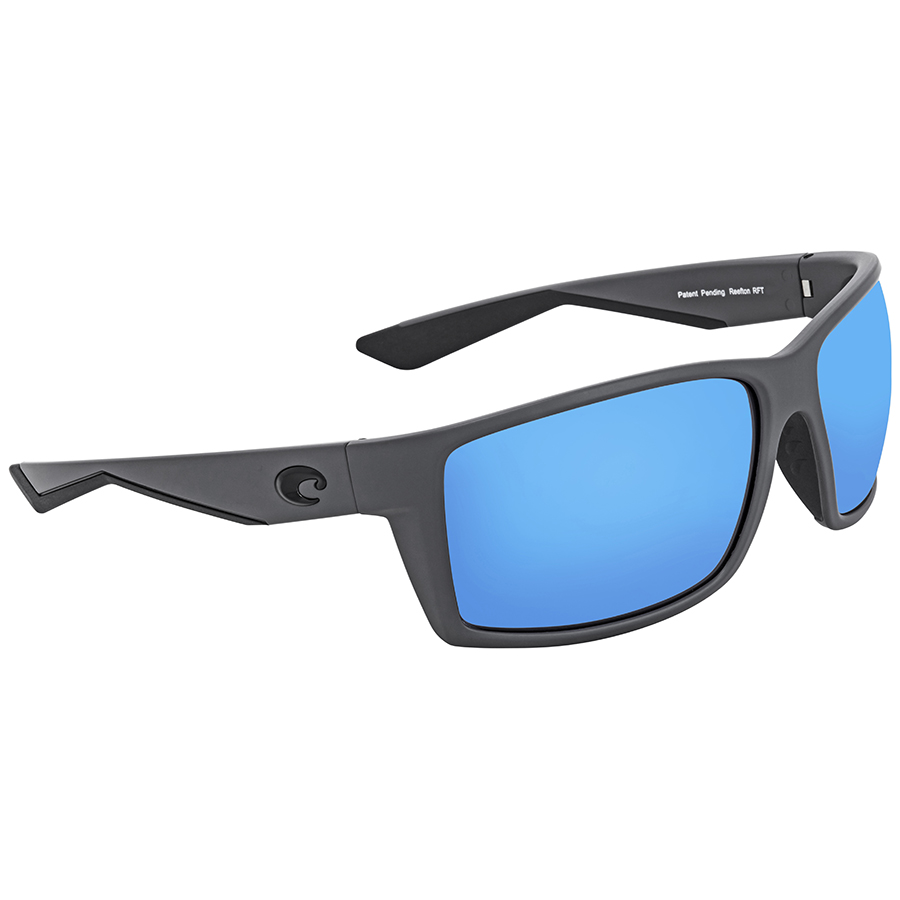 costa del mar reefton blue mirror polarized glass men's sunglasses rft 98 obmglp 64 costa del mar reefton blue mirror polarized glass men's sunglasses rft 98 obmglp 64