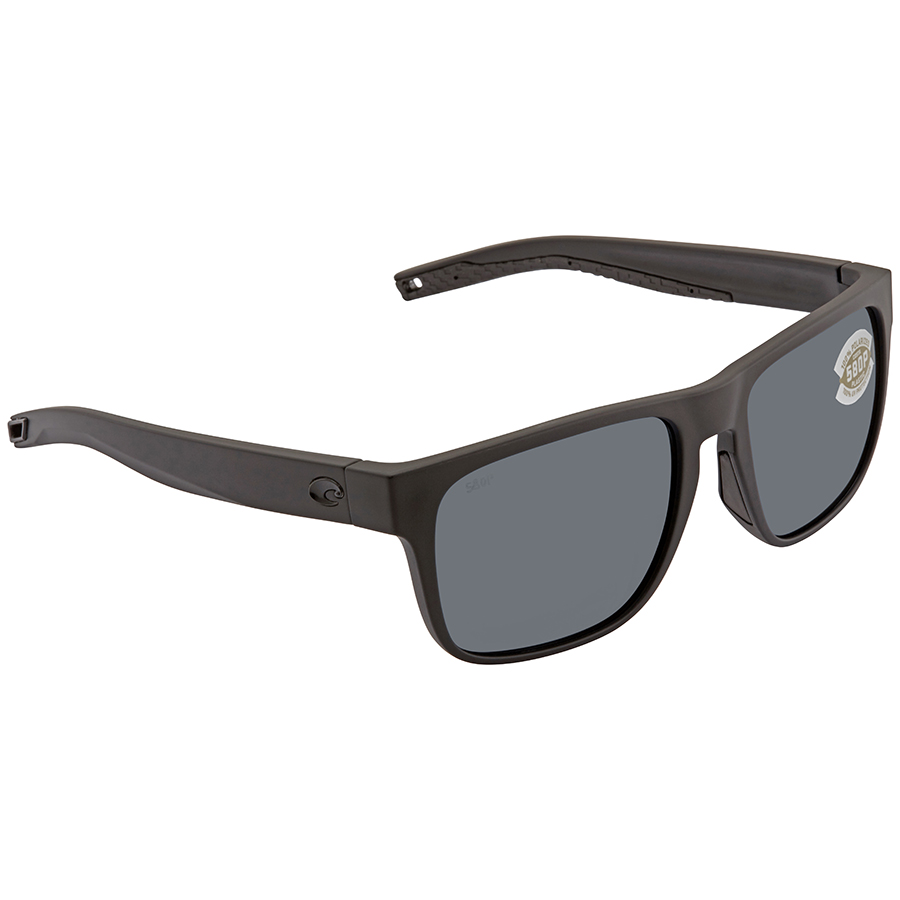 costa del mar spearo gey polarized polycarbonate men's sunglasses spo 01 ogp 56 costa del mar spearo gey polarized polycarbonate men's sunglasses spo 01 ogp 56