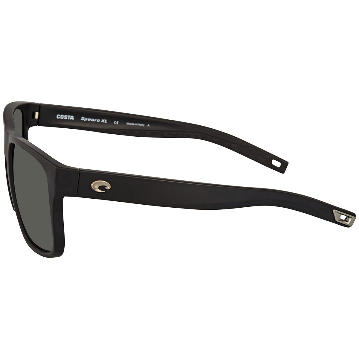 costa del mar spearo xl grey polarized glass rectangular men's sunglasses 6s9013 901304 59 costa del mar spearo xl grey polarized glass rectangular men's sunglasses 6s9013 901304 59