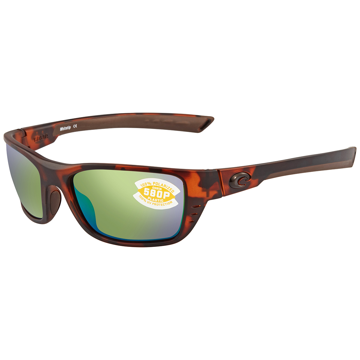 costa del mar whitetip green mirror polarized polycarbonate men's sunglasses wtp 66 ogmp 58 costa del mar whitetip green mirror polarized polycarbonate men's sunglasses wtp 66 ogmp 58