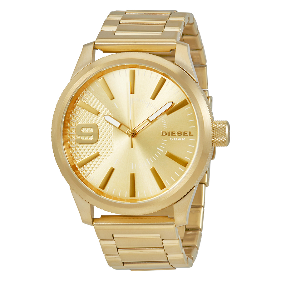 diesel rasp gold dial men's watch dz1761 diesel rasp gold dial men's watch dz1761