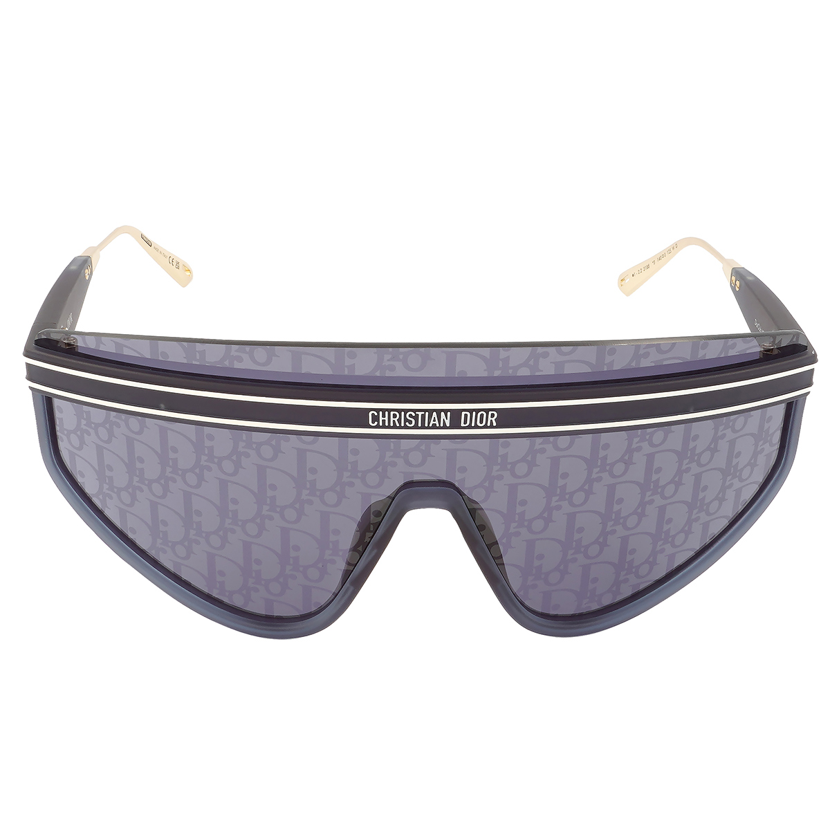 dior diorclub m2u blue mirror logo shield ladies sunglasses cd40079 90x 00 dior diorclub m2u blue mirror logo shield ladies sunglasses cd40079 90x 00