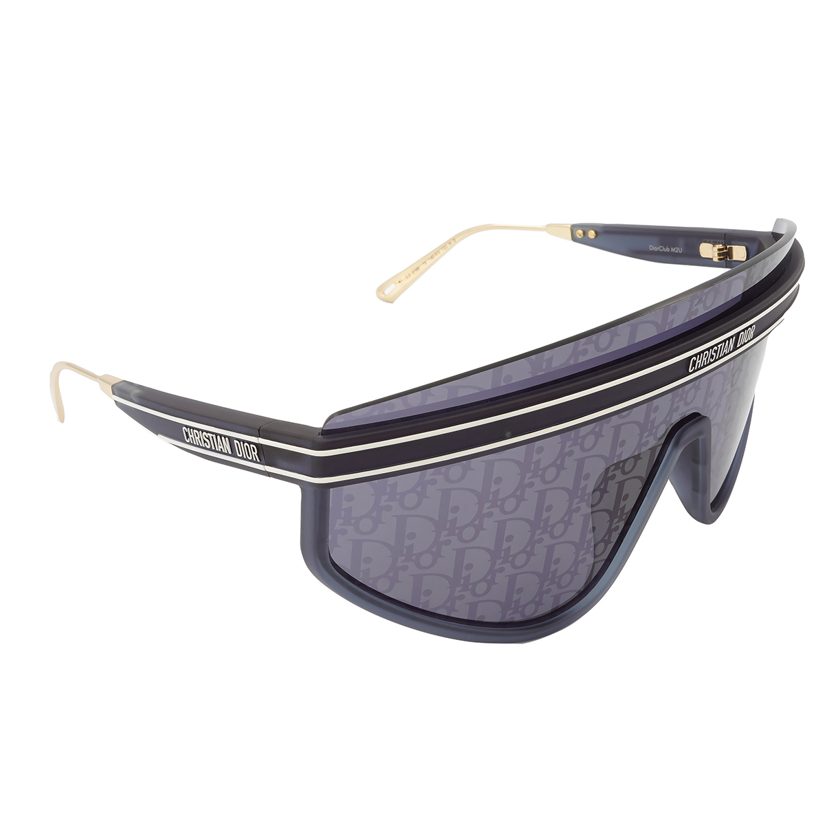 dior diorclub m2u blue mirror logo shield ladies sunglasses cd40079 90x 00 dior diorclub m2u blue mirror logo shield ladies sunglasses cd40079 90x 00