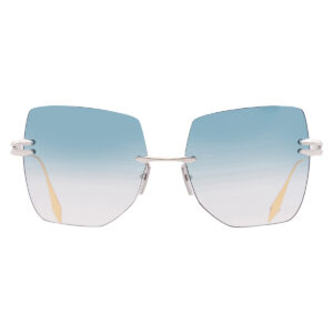 dita embra turquoise gradient butterfly ladies sunglasses dts155 a 03 58