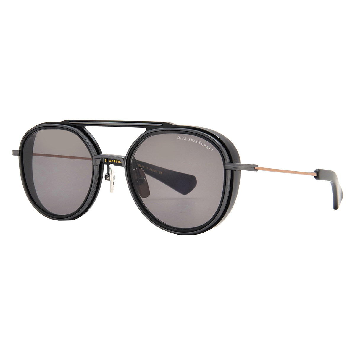 dita spacecraft grey pilot men's titanium sunglasses 19017 b 52 dita spacecraft grey pilot men's titanium sunglasses 19017 b 52