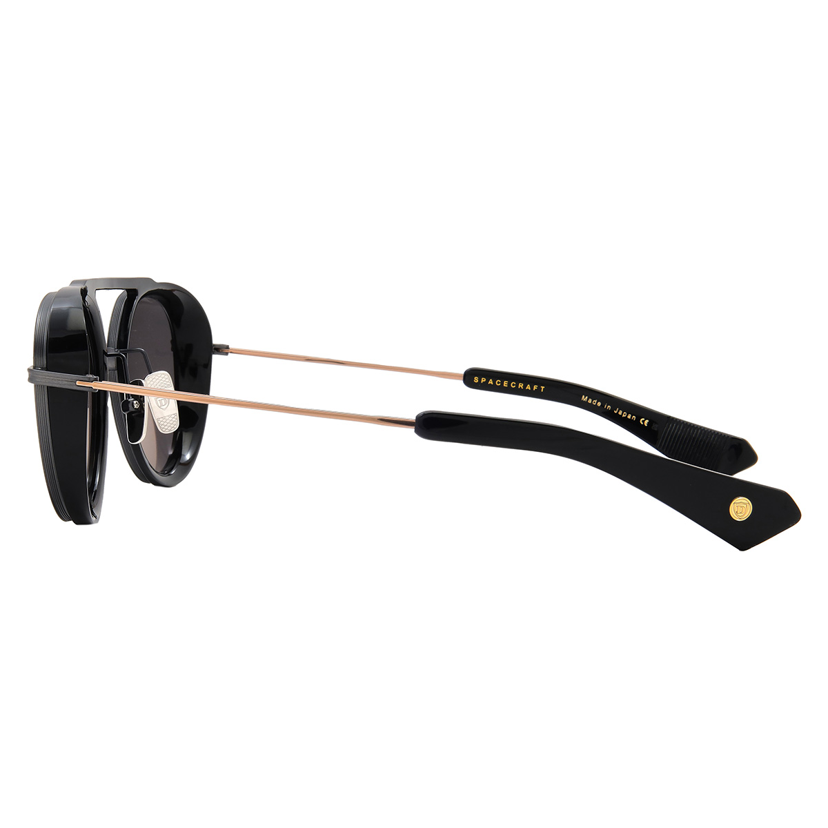 dita spacecraft grey pilot men's titanium sunglasses 19017 b 52 dita spacecraft grey pilot men's titanium sunglasses 19017 b 52