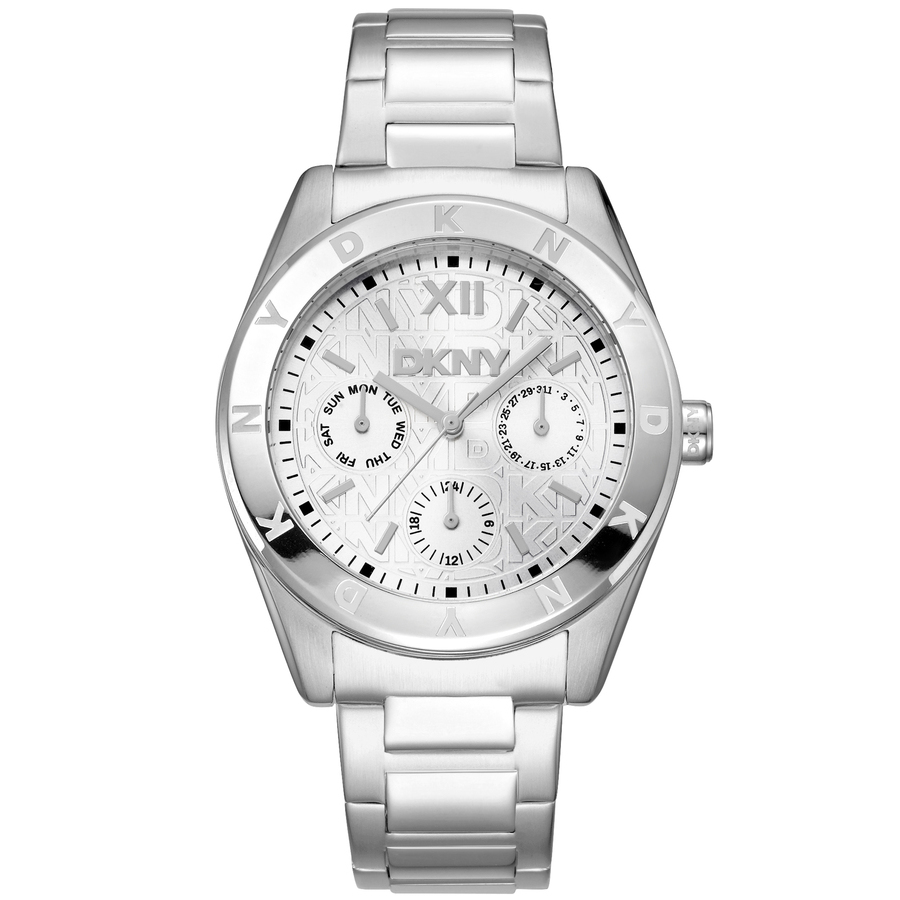 dkny fashion silver tone dial ladies watch dk1l015m0025 dkny fashion silver tone dial ladies watch dk1l015m0025