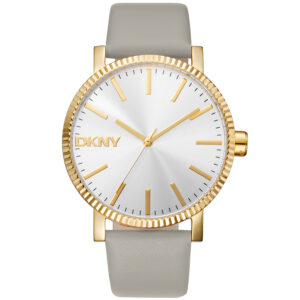 dkny fashion silver tone dial ladies watch dk1l034l0025