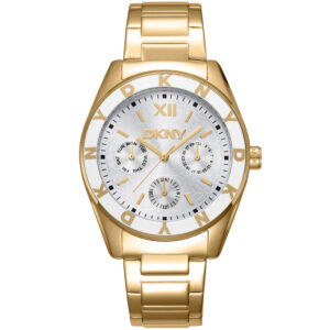 dkny fashion silver tone dial ladies watch dk1l073m0025