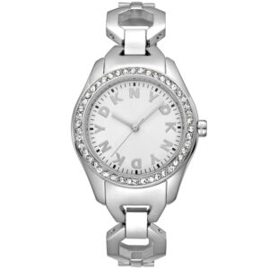 dkny fashion silver tone dial ladies watch dk1l075m0015