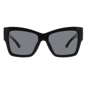 dolce & gabbana dolce and gabbana dark grey butterfly ladies sunglasses dg4493 501/87 55