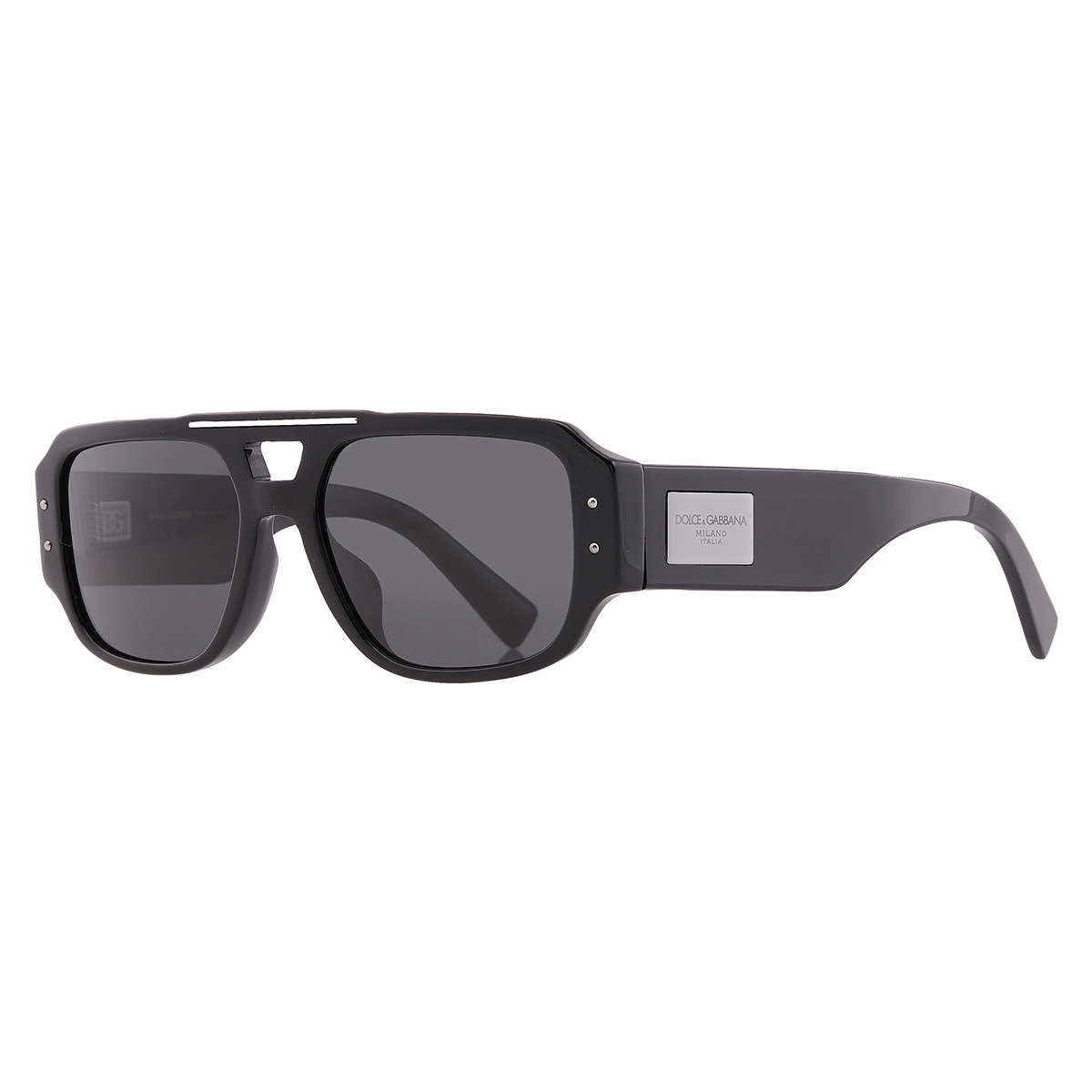 dolce & gabbana dolce and gabbana dark grey pilot men's sunglasses dg4482f 501/87 57 dolce & gabbana dolce and gabbana dark grey pilot men's sunglasses dg4482f 501/87 57