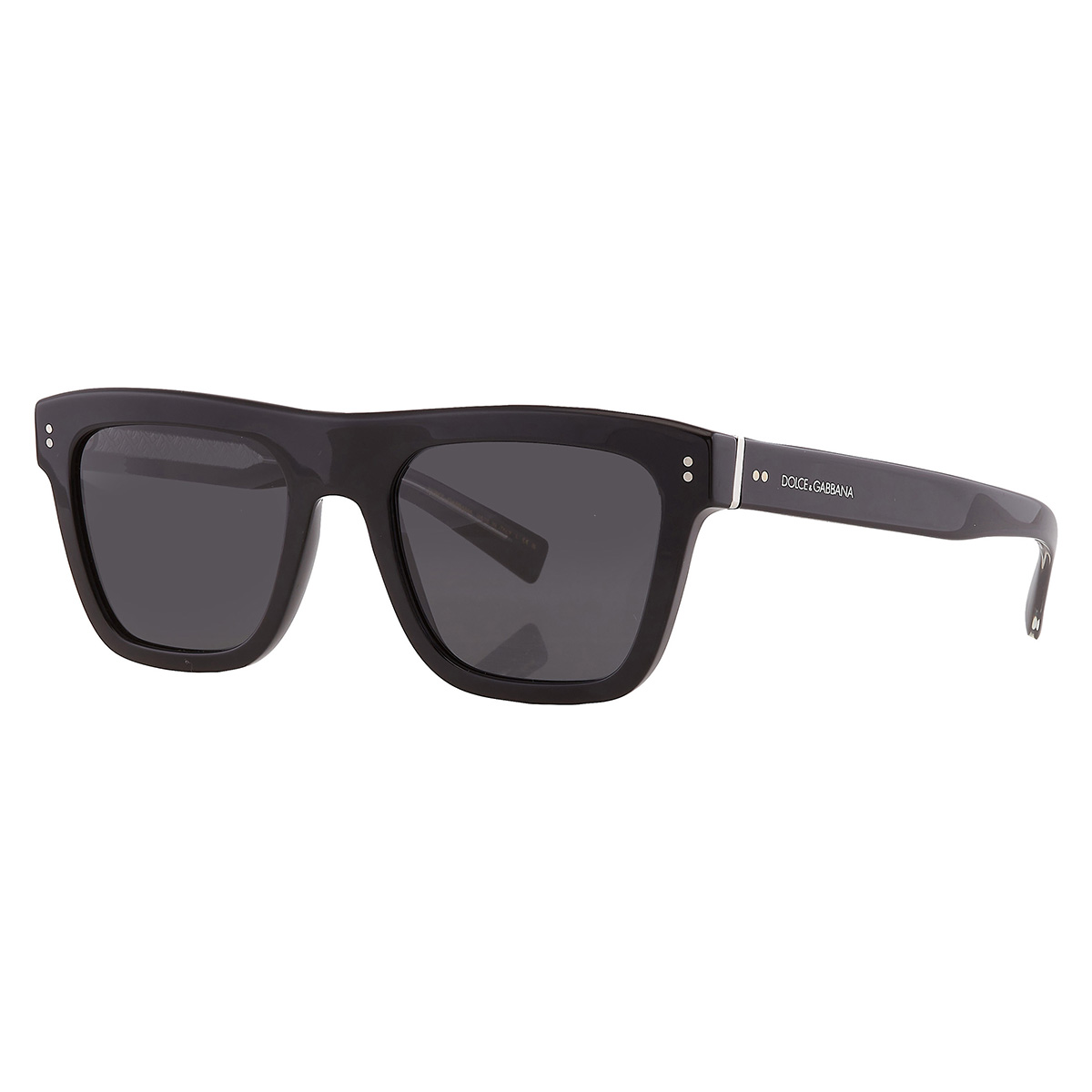 dolce & gabbana dolce and gabbana dark grey square men's sunglasses dg4420 501/87 52 dolce & gabbana dolce and gabbana dark grey square men's sunglasses dg4420 501/87 52