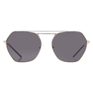 emporio armani dark grey pilot ladies sunglasses ea2148 301387 56