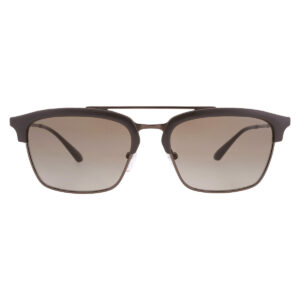emporio armani green gradient square men's sunglasses ea4228 30038e 55