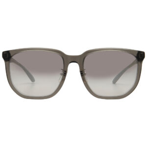 emporio armani grey gradient mirror silver square men's sunglasses ea4215d 50296i 56