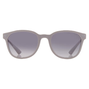 emporio armani grey gradient oval men's sunglasses ea4225u 610087 53