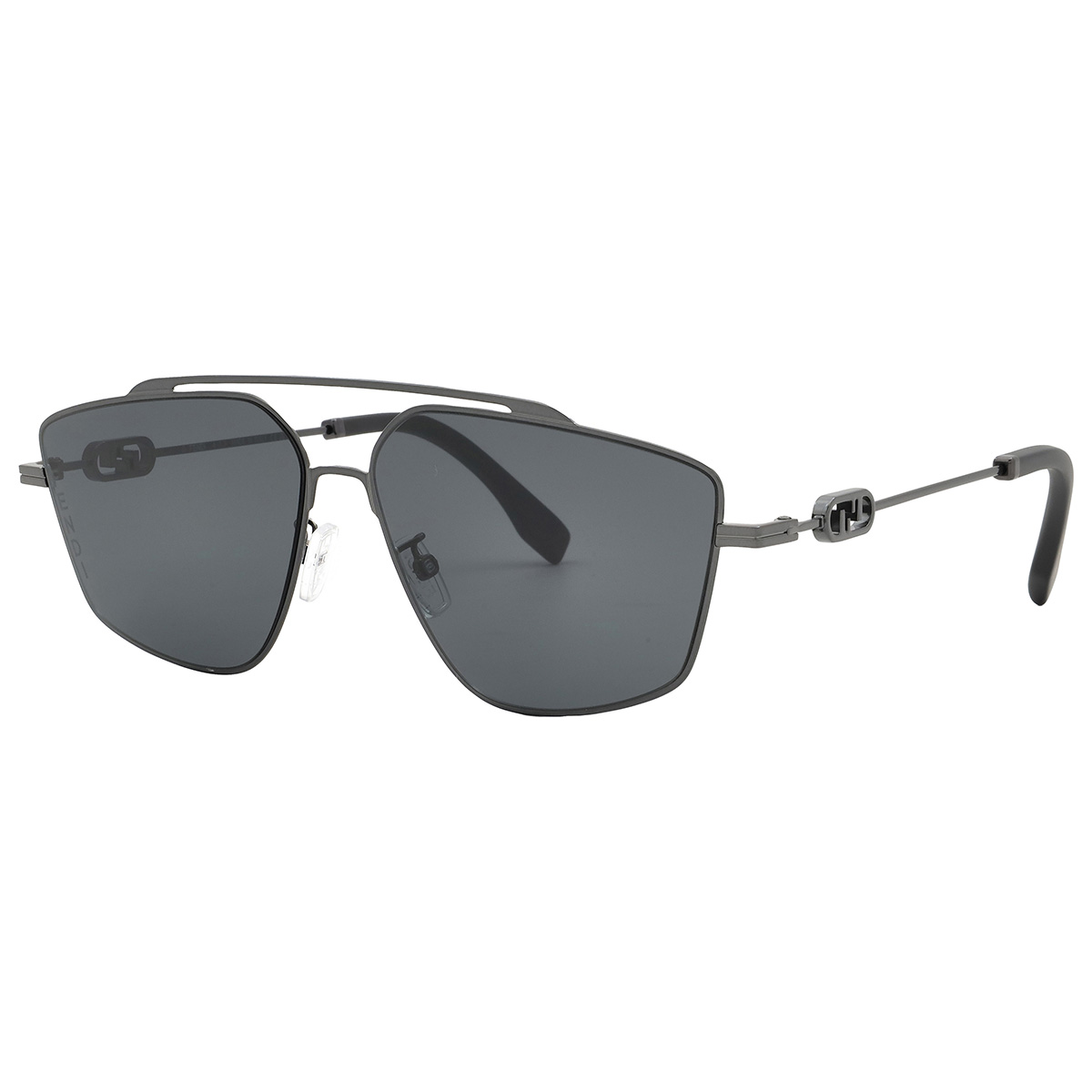 fendi dark grey navigator men's sunglasses fe40079u 12a 58 fendi dark grey navigator men's sunglasses fe40079u 12a 58