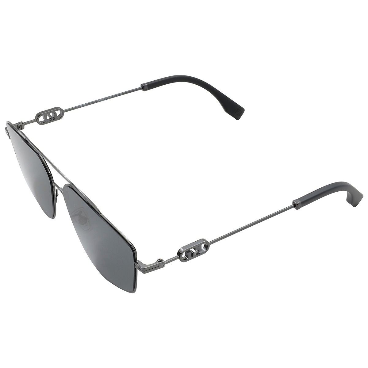 fendi dark grey navigator men's sunglasses fe40079u 12a 58 fendi dark grey navigator men's sunglasses fe40079u 12a 58