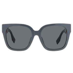 fendi grey square ladies sunglasses fe40063f 20a 55