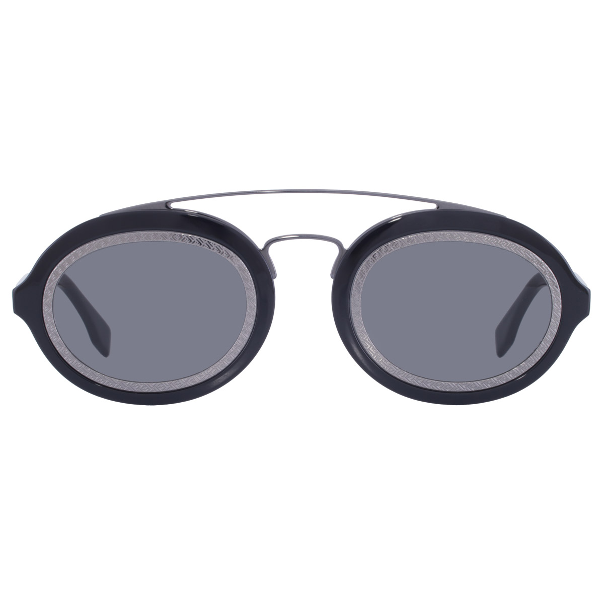 fendi smoke oval men's sunglasses fe40094i 01a 52 fendi smoke oval men's sunglasses fe40094i 01a 52