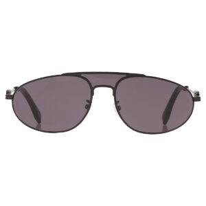 fendi smoke pilot men's sunglasses fe40072u y 01a 57