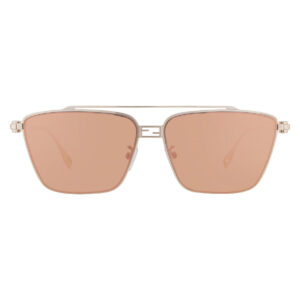 fendi yellow square ladies sunglasses fe40110u 30l 59