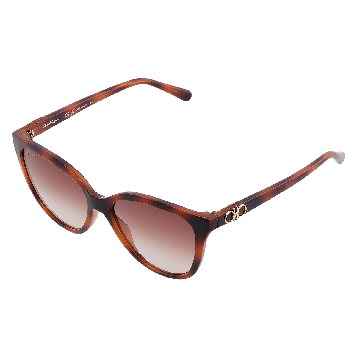 ferragamo brown gradient cat eye ladies sunglasses sf1056s 240 57 ferragamo brown gradient cat eye ladies sunglasses sf1056s 240 57