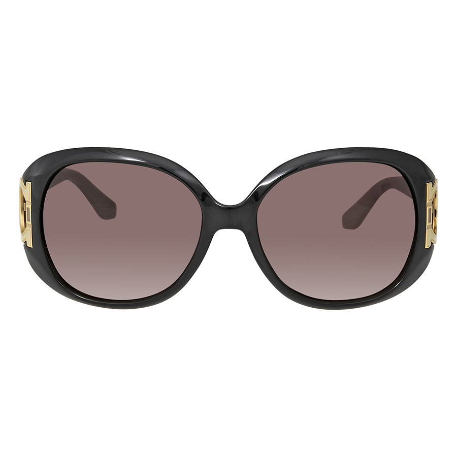 ferragamo brown gradient oval sunglasses sf668 001 57 ferragamo brown gradient oval sunglasses sf668 001 57