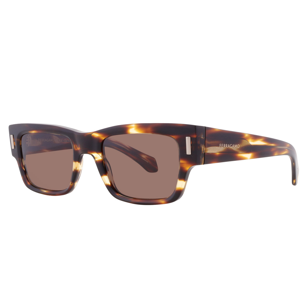ferragamo brown rectangular men's sunglasses sf2011s 216 53 ferragamo brown rectangular men's sunglasses sf2011s 216 53