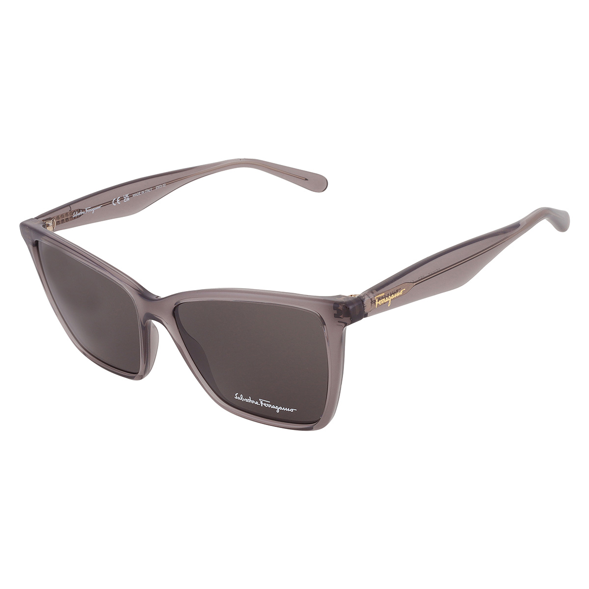 ferragamo grey butterfly ladies sunglasses sf3017 057 54 ferragamo grey butterfly ladies sunglasses sf3017 057 54