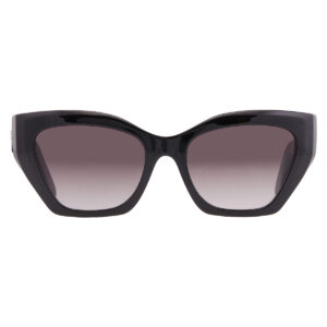 ferragamo grey gradient cat eye ladies sunglasses sf1043s 001 54