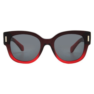 ferragamo grey oval ladies sunglasses sf2007s 615 51