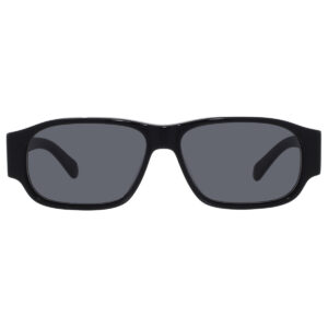 ferragamo grey rectangular men's sunglasses sf1109s 001 57