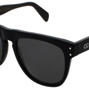 ferragamo grey square men's sunglasses sf1111scp 001 55