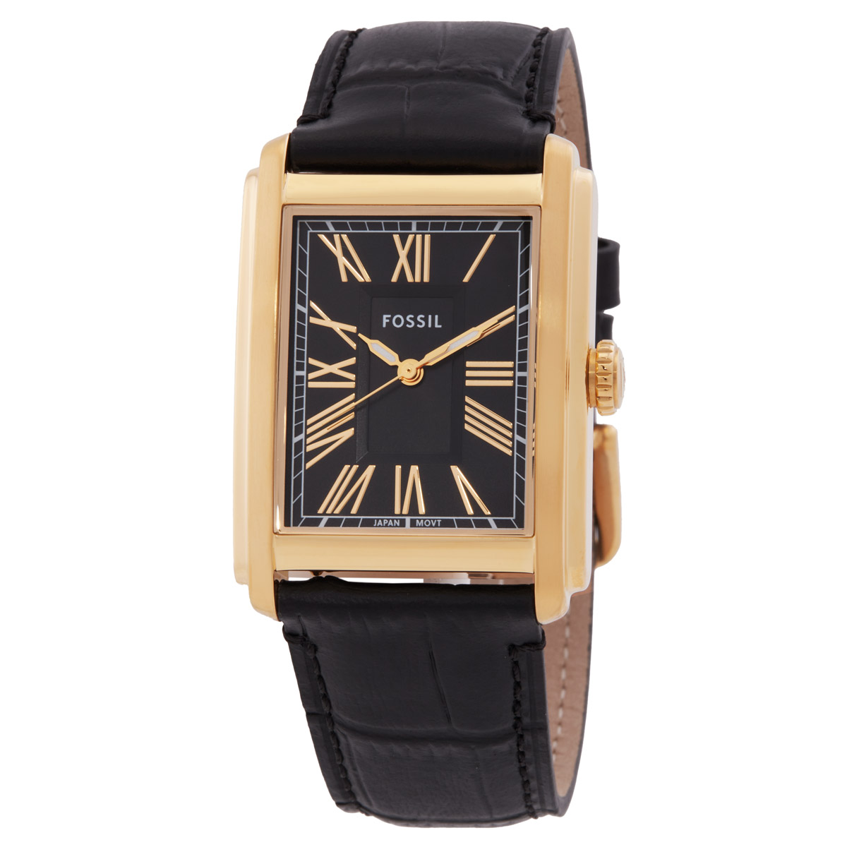 fossil carraway quartz black dial watch fs6091 fossil carraway quartz black dial watch fs6091