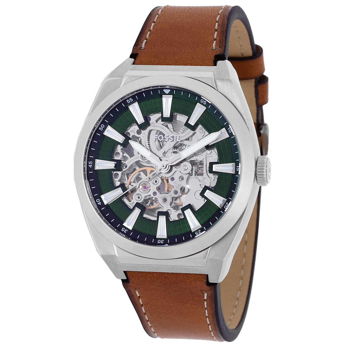 fossil everett automatic green dial men's watch me3261 fossil everett automatic green dial men's watch me3261
