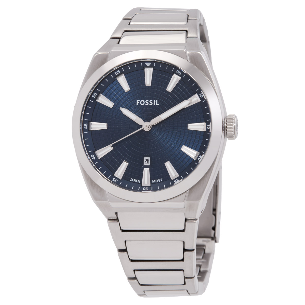 fossil everett quartz blue dial men's watch fs5822 fossil everett quartz blue dial men's watch fs5822