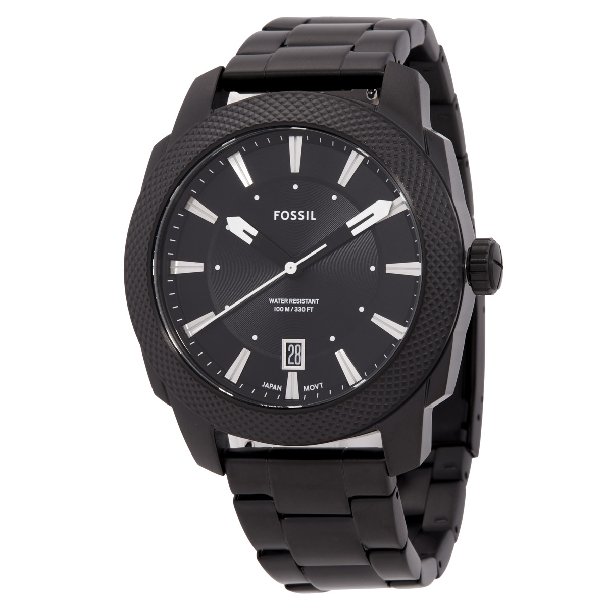 fossil machine quartz black dial men's watch fs5971 fossil machine quartz black dial men's watch fs5971