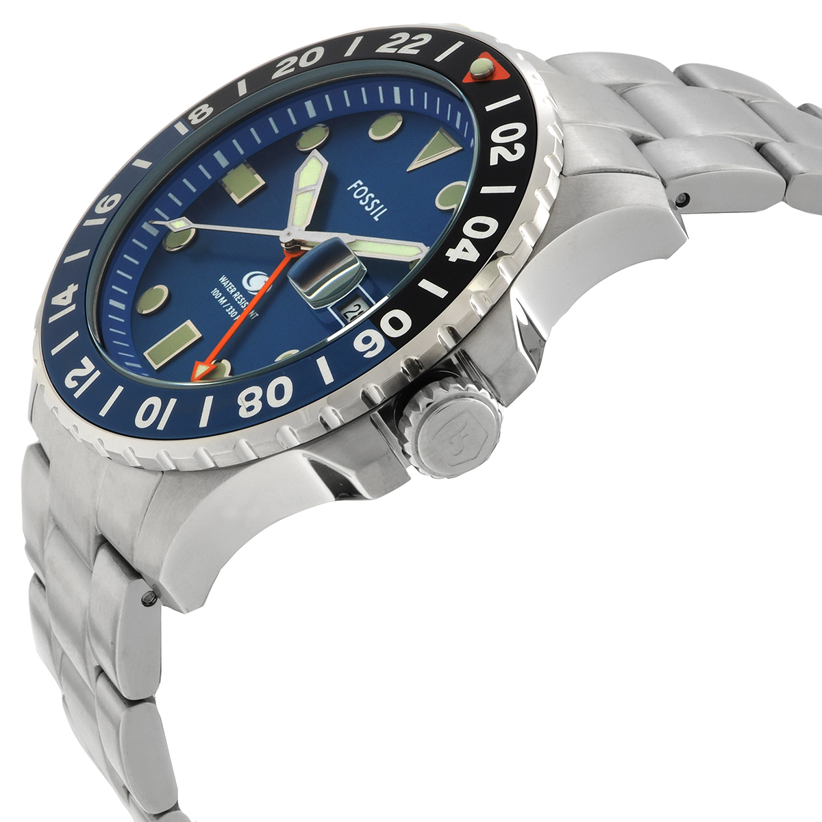 fossil quartz blue dial men's watch fs5991 fossil quartz blue dial men's watch fs5991