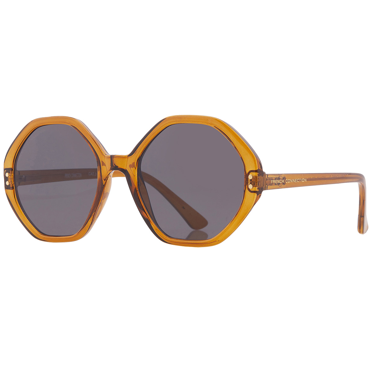 french connection fc 23 52 cp brn smoke hexagonal ladies sunglasses 10266454.com brnsmk french connection fc 23 52 cp brn smoke hexagonal ladies sunglasses 10266454.com brnsmk