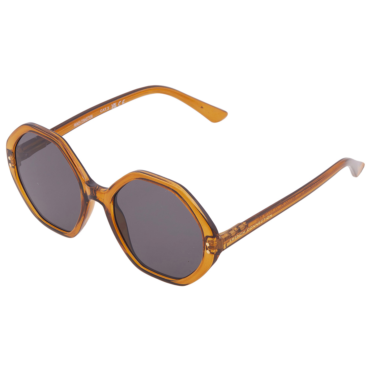 french connection fc 23 52 cp brn smoke hexagonal ladies sunglasses 10266454.com brnsmk french connection fc 23 52 cp brn smoke hexagonal ladies sunglasses 10266454.com brnsmk
