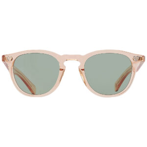 garrett leight glco x andre saraiva sun veridia oval ladies sunglasses 2082 pcy/vrd 46