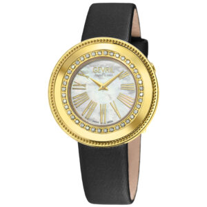 gevril gandria mother of pearl dial ladies watch 12121