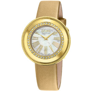 gevril gandria mother of pearl dial ladies watch 12121 2