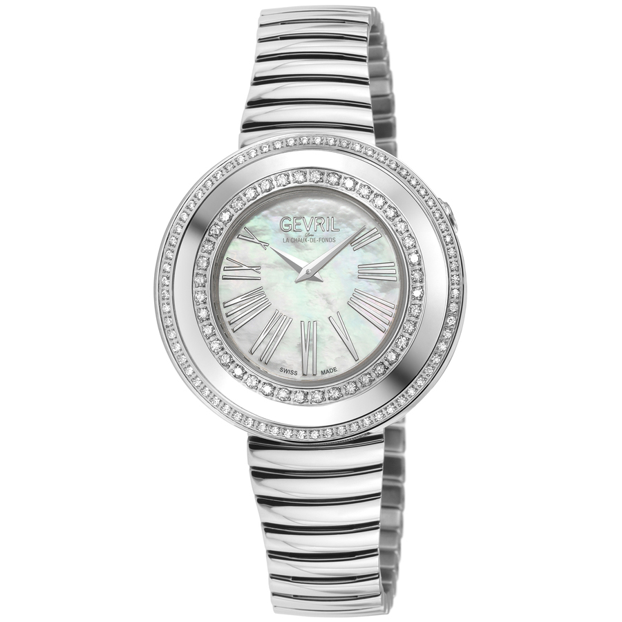 gevril gandria mother of pearl dial ladies watch 12241b gevril gandria mother of pearl dial ladies watch 12241b