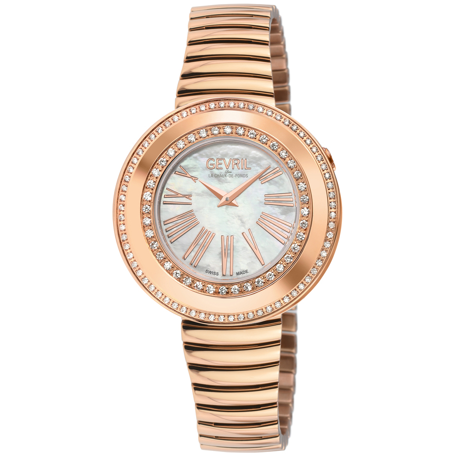 gevril gandria mother of pearl dial ladies watch 12251b gevril gandria mother of pearl dial ladies watch 12251b