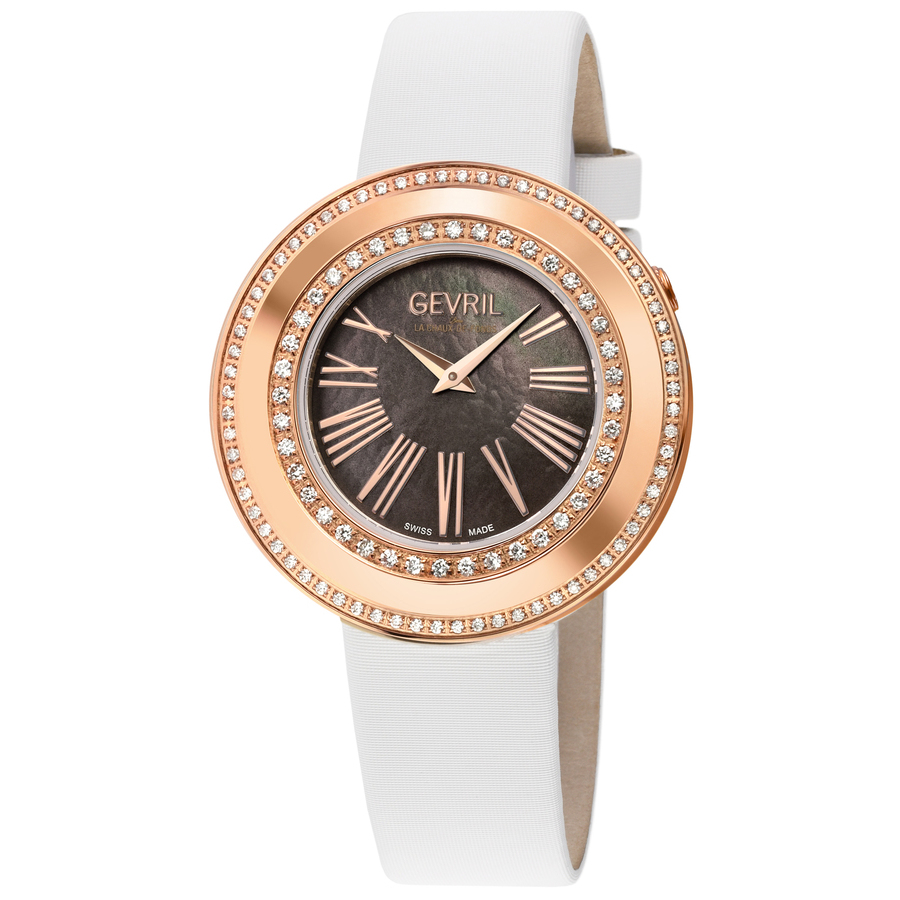 gevril gandria mother of pearl dial ladies watch 12252 1 gevril gandria mother of pearl dial ladies watch 12252 1