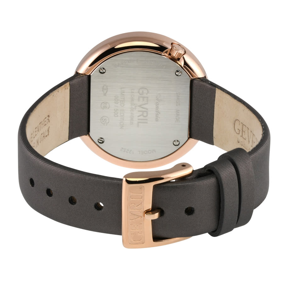 gevril gandria mother of pearl dial ladies watch 12252 gevril gandria mother of pearl dial ladies watch 12252